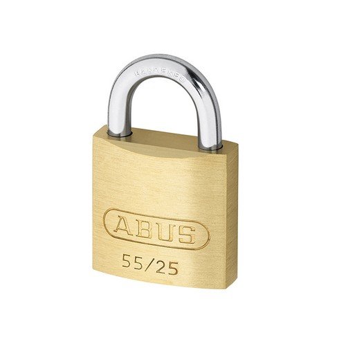ABUS KA02860 55/25 25mm Brass Padlock Keyed 5251